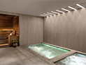 <p>An indoor sauna that soothes and refreshes</p>