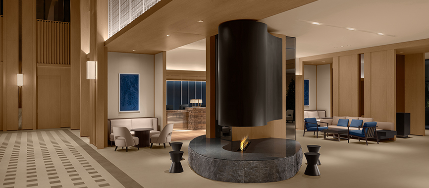 신라모노그램 강릉 레지던스 로비