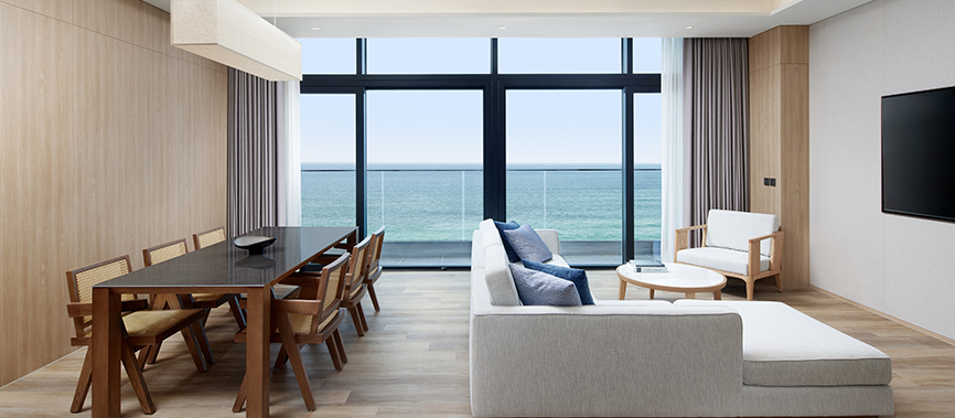 특별한 서비스와 경험을 누릴 수 있는 스위트 룸