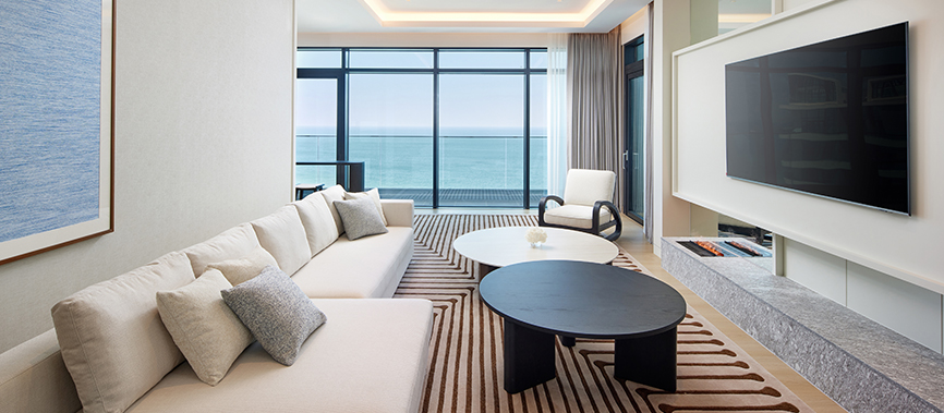 특별한 서비스와 경험을 누릴 수 있는 스위트 룸