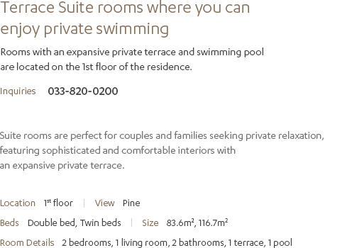 Terrace Suite