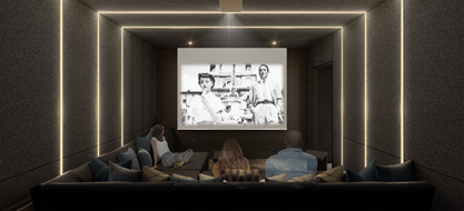 Private Media Room