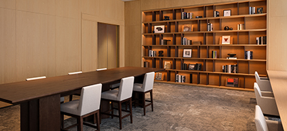 Library & Business Corner