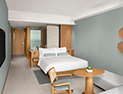 <p>Guestrooms with sea views</p>