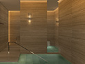Indoor sauna to relieve fatigue throughout the body