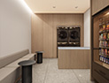 Coin laundry room for washing and drying