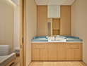 Nursing space for guests with infants