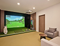 Space providing realistic golf experiences