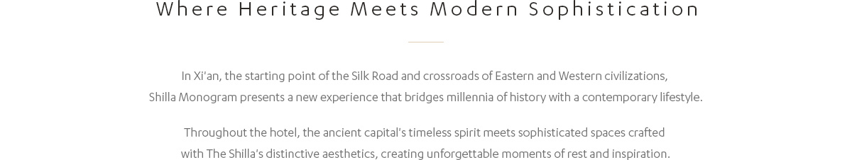 Where Heritage Meets Modern Sophistication